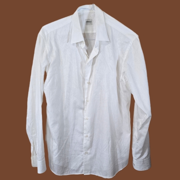 Armani Collezioni Patterned Casual Shirt - Picture 3 of 6